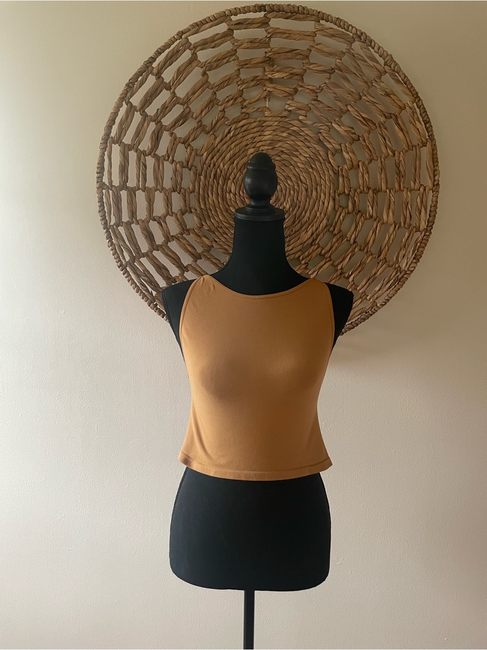 Intimately Free People Cropped Tank Top in Mustard